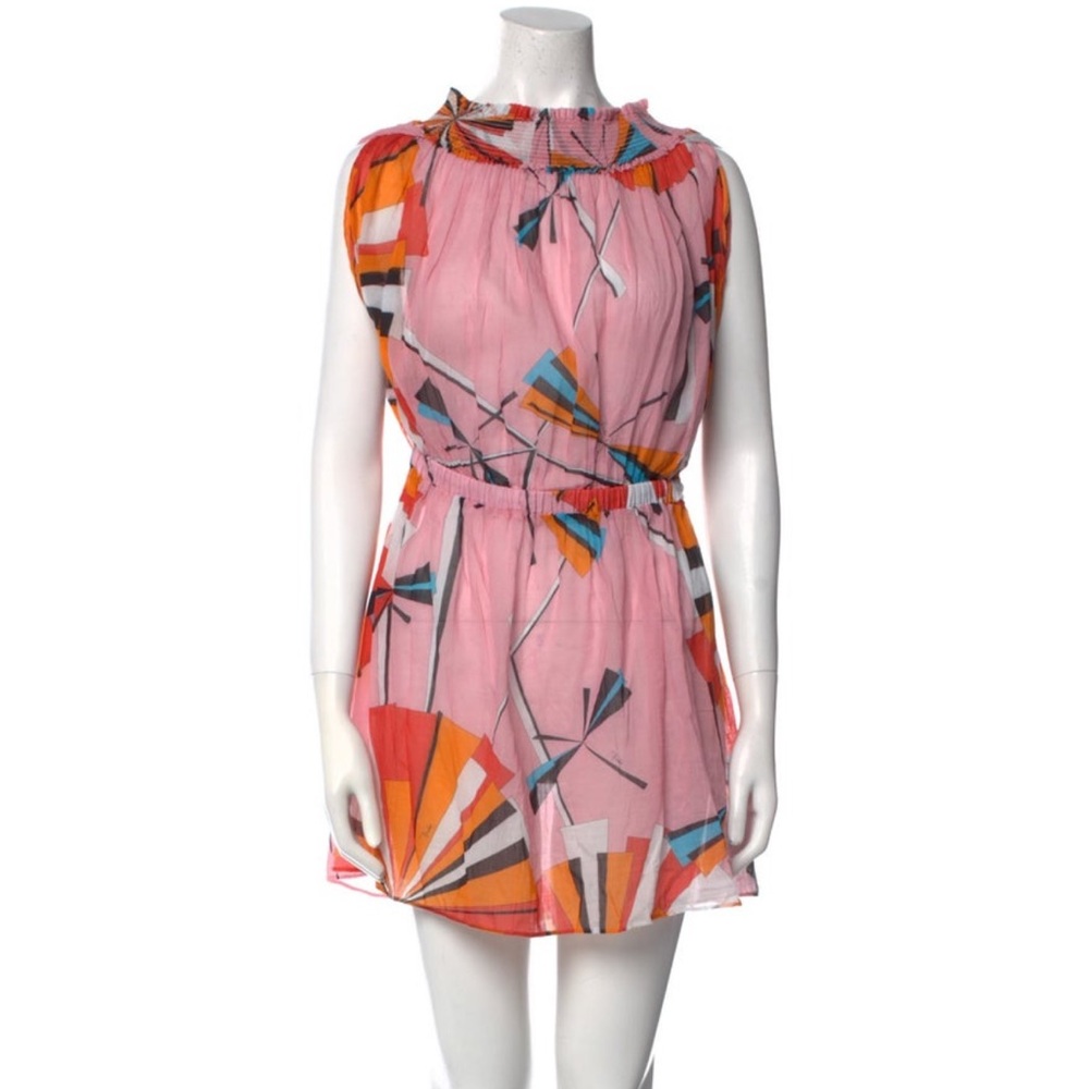 Pucci adjustable neck dress